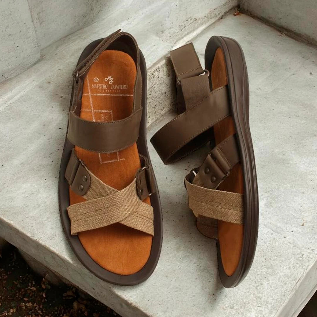 752-Sandalia artesanal | PU