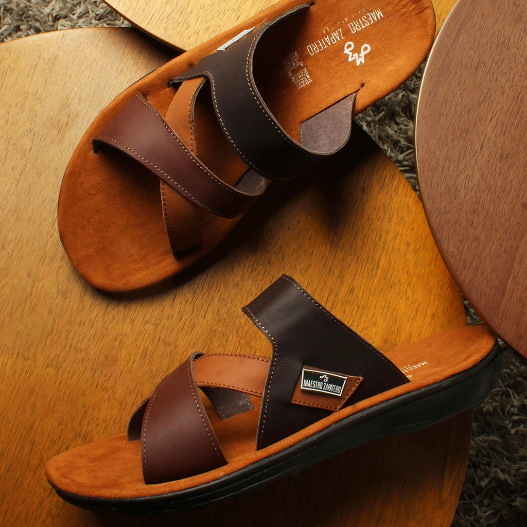 763-Sandalia artesanal | PU