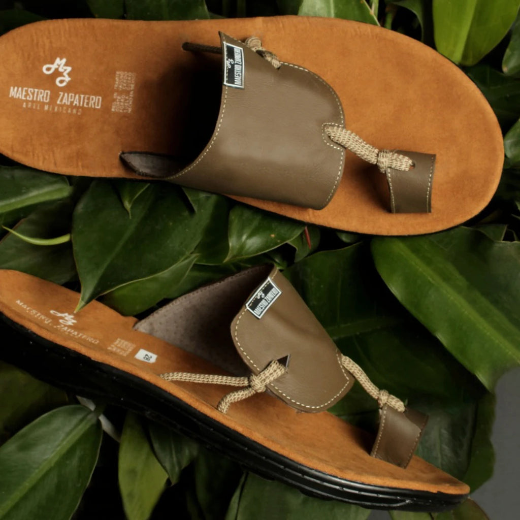 764-Sandalia artesanal | PU
